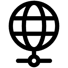 Network Icon from Plump Line Set
