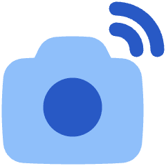 Photo Camera Icon from Plump Flat Set