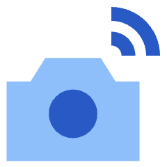 Photo Camera Icon from Sharp Flat Set