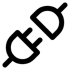 Plugs Icon from Core Line Set