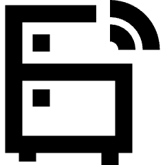 Refrigerator Icon from Sharp Remix Set