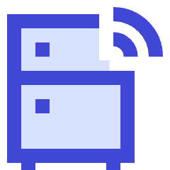 Refrigerator Icon from Sharp Duo Set