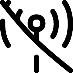 Signal Disconnected Icon from Flex Line Set