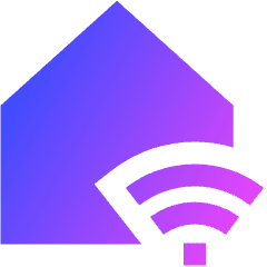Smart Home Icon from Sharp Gradient Set