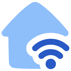 Smart Home Icon from Plump Flat Set