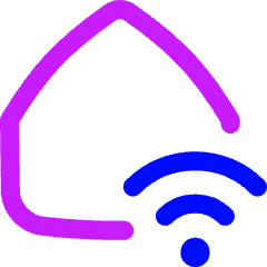 Smart Home Icon from Flex Neon Set