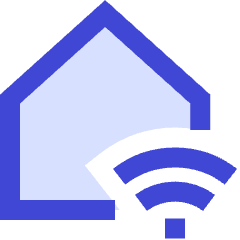Smart Home Icon from Sharp Duo Set