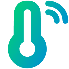 Temperature Icon from Plump Gradient Set
