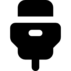 Usb Cable Icon from Core Solid Set