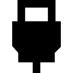 Usb Cable Icon from Sharp Remix Set