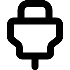 Usb Cable Icon from Micro Line Set