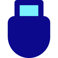 Usb Drive Icon from Core Pop Set