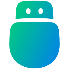Usb Drive Icon from Plump Gradient Set