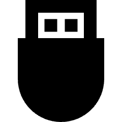 Usb Drive Icon from Sharp Remix Set