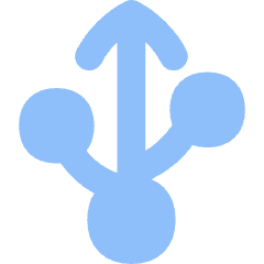 Usb Port Icon from Flex Flat Set