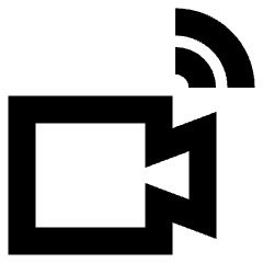 Video Camera Icon from Sharp Remix Set