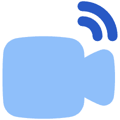 Video Camera Icon from Plump Flat Set