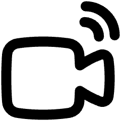 Video Camera Icon from Plump Remix Set