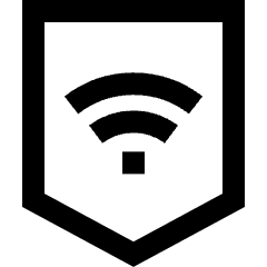 VPN Connection Icon from Sharp Line Set