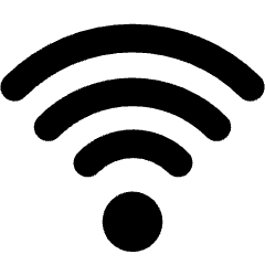 Wifi Signal Full Icon from Core Solid Set