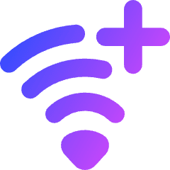 Wifi Add Icon from Flex Gradient Set