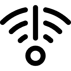 Wifi Alert 1 Icon from Core Line Set