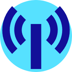 Wifi Antenna Icon from Sharp Pop Set
