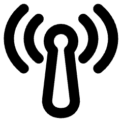 Wifi Antenna Icon from Plump Remix Set
