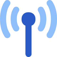 Wifi Antenna Icon from Flex Flat Set