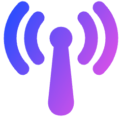 Wifi Antenna Icon from Plump Gradient Set