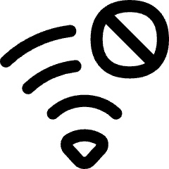 Wifi Blocked Icon from Flex Line Set