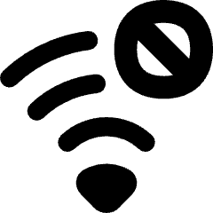 Wifi Blocked Icon from Flex Remix Set