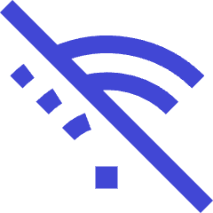 Wifi Disabled Icon from Sharp Duo Set