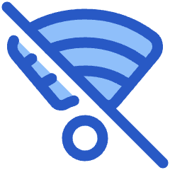 Wifi Disabled Icon from Plump Duo Set