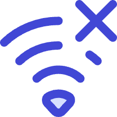 Wifi Disconnect Icon from Flex Duo Set