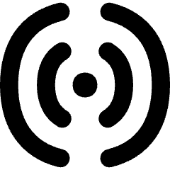 Wifi Horizontal Icon from Flex Solid Set