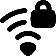 Wifi Network Password Icon from Flex Remix Set