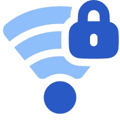 Wifi Network Password Icon from Plump Flat Set