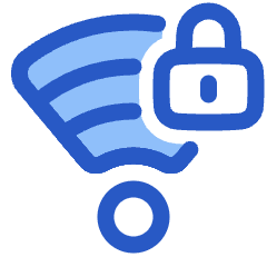 Wifi Network Password Icon from Plump Duo Set
