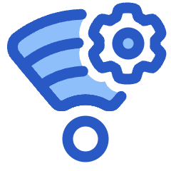 Wifi Network Settings Manage Icon from Plump Duo Set