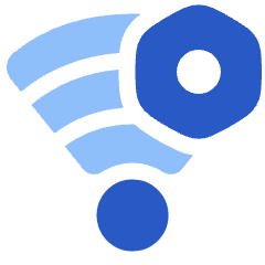 Wifi Network Settings Manage Nut Icon from Plump Flat Set