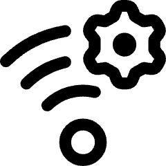 Wifi Network Settings Manage Icon from Core Line Set