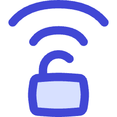 Wifi Not Secure Connection Icon from Flex Duo Set