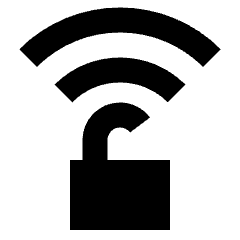 Wifi Not Secure Connection Icon from Sharp Remix Set