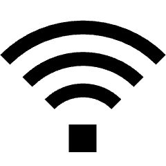 Wifi Icon from Sharp Solid Set