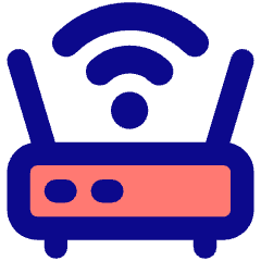 Wifi Router Icon from Core Pop Set