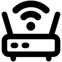 Wifi Router Icon from Core Remix Set