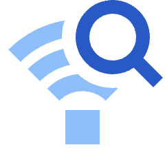 Wifi Search Icon from Sharp Flat Set