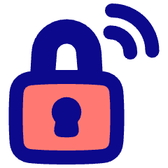 Wifi Secure Connection Icon from Plump Pop Set