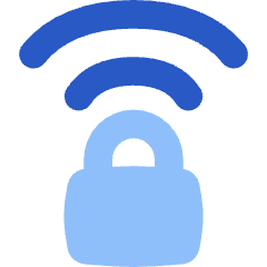 Wifi Secure Connection Icon from Flex Flat Set